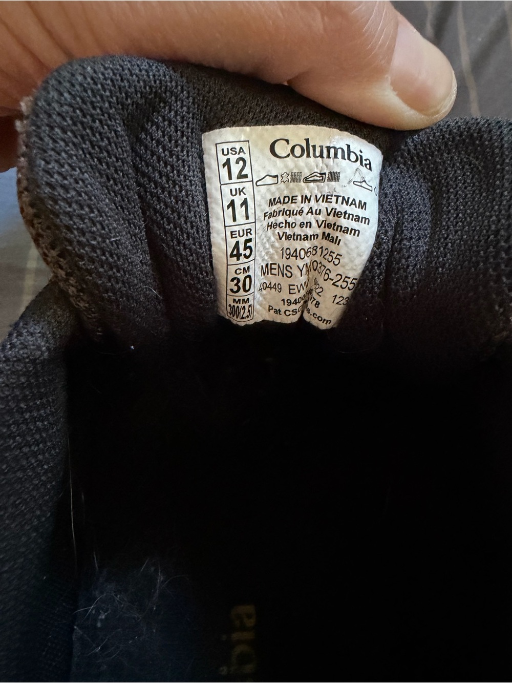 Columbia Men's Brown and Black Trail Sneakers Sz 12 - Picture 5 of 5